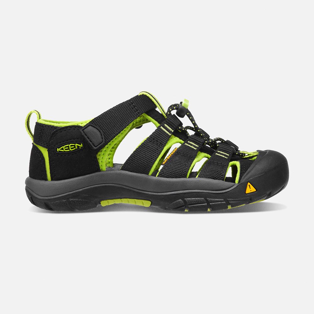 Keen Sandalet Çocuk Siyah/Yeşil - Newport H2 - Türkiye OHTV51082